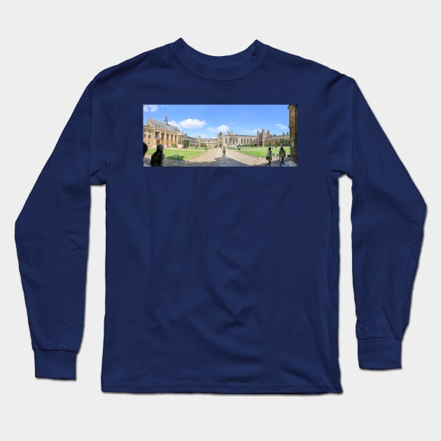 Trinity College Cambridge, UK, England Long Sleeve T-Shirt by tommysphotos